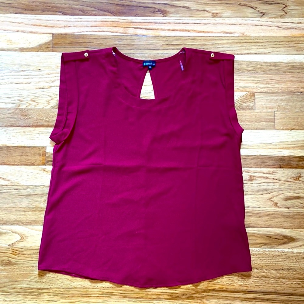 Plus - NWOT - Zenobia - Tank Top Blouse - 1X